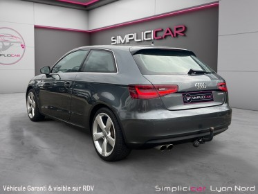 Audi a3 a3 1.8 tfsi 180 s line s tronic 7 - turbo neuf - attelage - garantie 12 mois occasion simplicicar lyon nord...