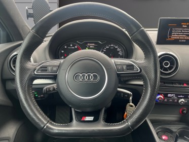 Audi a3 a3 1.8 tfsi 180 s line s tronic 7 - turbo neuf - attelage - garantie 12 mois occasion simplicicar lyon nord...