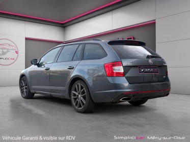 Skoda octavia combi 2.0 tdi 184 ch fap rs véhicule suivi caméra de recul toit panoramique garantie 12 mois occasion...