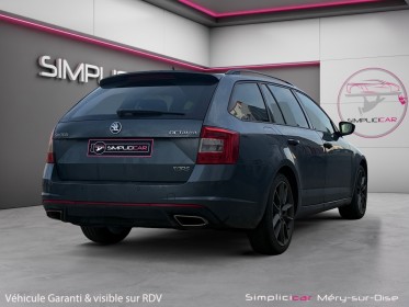 Skoda octavia combi 2.0 tdi 184 ch fap rs véhicule suivi caméra de recul toit panoramique garantie 12 mois occasion...