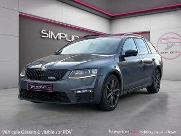 Skoda octavia combi 2.0 tdi 184 ch fap rs véhicule suivi caméra de recul toit panoramique garantie 12 mois occasion...