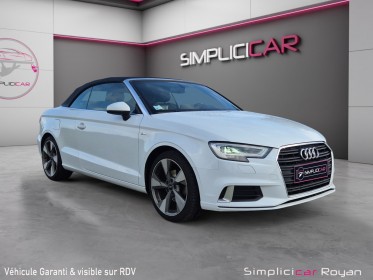 Audi a3 cabriolet 2.0 tdi 150 s tronic 6 s line garantie 12 mois / entretiens a jour occasion simplicicar royan simplicicar...