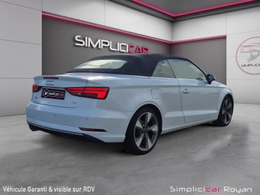 Audi a3 cabriolet 2.0 tdi 150 s tronic 6 s line garantie 12 mois / entretiens a jour occasion simplicicar royan simplicicar...