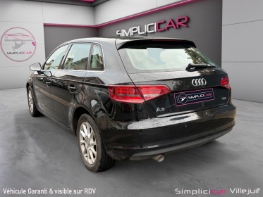 Audi a3 sportback 1.6 tdi 110 ambition luxe, sièges chauffants sport marron, radar av/ar, garantie 12 mois occasion...
