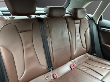 Audi a3 sportback 1.6 tdi 110 ambition luxe, sièges chauffants sport marron, radar av/ar, garantie 12 mois occasion...