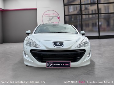 Peugeot rcz 1.6 thp 200ch entretien concession 31200 km occasion simplicicar toulouse nord simplicicar simplicibike france