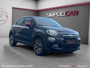 Fiat 500x e-torq 1.6 110 ch rosso amore edizione garantie 12 mois occasion simplicicar royan simplicicar simplicibike france