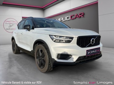 Volvo xc40 d4 awd adblue 190 ch geartronic 8 r-design garantie 12 mois occasion simplicicar limoges  simplicicar simplicibike...
