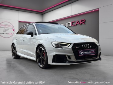 Audi rs3 sportback 2.5 tfsi 400 s tronic 7 quattro bang olufsen toit ouvrant garantie 12 mois occasion simplicicar...