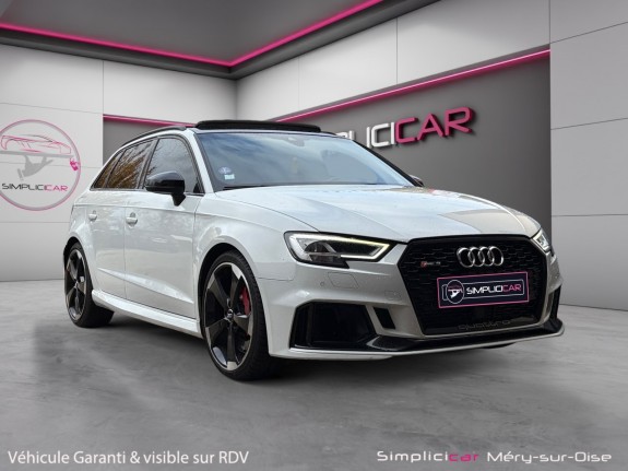 Audi rs3 sportback 2.5 tfsi 400 s tronic 7 quattro bang olufsen toit ouvrant garantie 12 mois occasion simplicicar...
