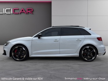 Audi rs3 sportback 2.5 tfsi 400 s tronic 7 quattro bang olufsen toit ouvrant garantie 12 mois occasion simplicicar...