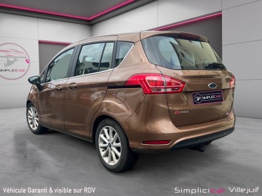 Ford b-max 1.6 105 titanium powershift a, rétroviseur rabattable, radar de recul, bluetooth, garantie 12 mois. occasion...