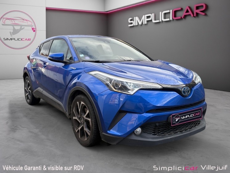 Toyota c-hr hybride rc18 122h dynamic, garantie toyota, siège chauffant, caméra ar, radar, garantie 12 mois. occasion...