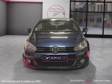 Volkswagen golf cabriolet 2.0 tdi 140 carat dsg6 - téléphone - radar avant/arrière - alcantara - régulateur - sièges......