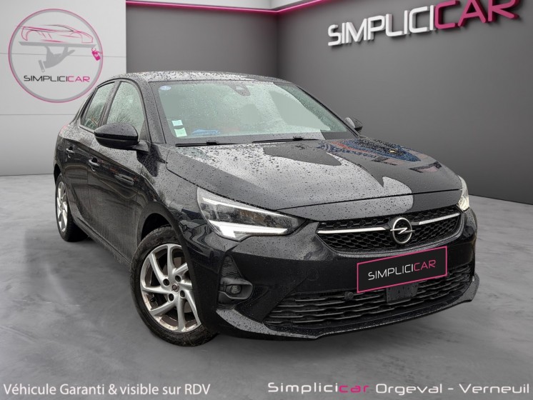Opel corsa 1.2 turbo 100 ch bva8 elegance / apple carplay / full entretien / distribution neuve occasion simplicicar orgeval ...