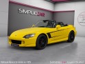 Honda s2000 roadster ap1 2.0 vtec 240ch spa yellow pearl occasion simplicicar lyon ouest simplicicar simplicibike france
