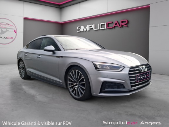 Audi a5 sportback 2.0 tdi ultra 190 s tronic 7 s line garantie 12 mois sièges chauffants occasion simplicicar angers...