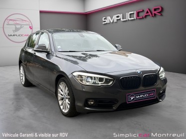 Bmw serie 1 f20 lci2 118i 136 ch bva8 lounge/garantie 12 mois/entretien complet/caméra de recul occasion montreuil (porte de...