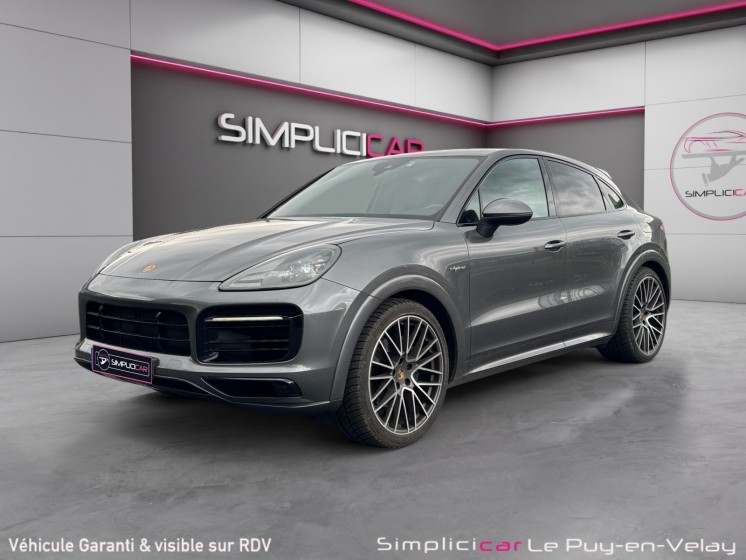 Porsche cayenne coupe e-hybrid 3.0 v6 462 ch tiptronic bva - français - suivi porsche occasion simplicicar velay simplicicar...