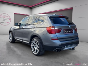 Bmw x3 f25 lci xdrive30d 258ch xline a / suivi bmw / caméra de recul / siège chauffant occasion simplicicar lille ...