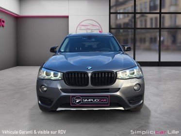 Bmw x3 f25 lci xdrive30d 258ch xline a / suivi bmw / caméra de recul / siège chauffant occasion simplicicar lille ...