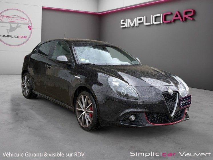 Alfa romeo giulietta serie 2 2.0 jtdm 150 ch ss imola bluetooth radar av ar garantie 12 mois occasion simplicicar lunel...