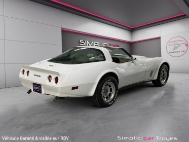 Chevrolet corvette v8 5.7 boite 4 meca climatisation toit en verre garantie 12 mois occasion barberey simplicicar...