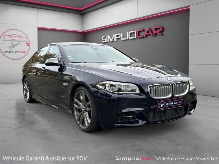 Bmw serie 5 f10 lci m550d 3.0 xdrive 381ch toit ouvrant harman kardon affichage tete haute garantie 12 mois occasion...