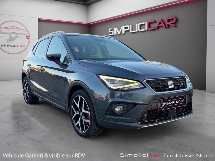Seat arona 1.5 tsi 150 ch bvm6 fr camera recul carplay freinage actif occasion simplicicar toulouse nord simplicicar...