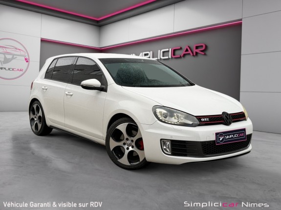Volkswagen golf 6 gti 2.0 tsi 210 ch dsg6 - origine - française - suivi d'entretien - garantie 12 mois occasion simplicicar...