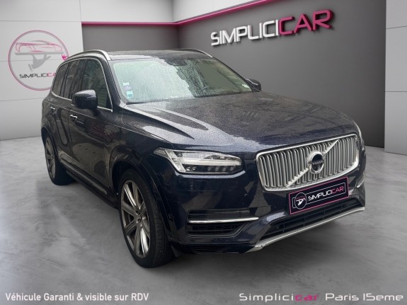 Volvo xc90 t8 twin engine 32087 ch geartronic 7pl inscription luxe occasion paris 15ème (75) simplicicar simplicibike france