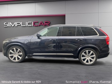 Volvo xc90 t8 twin engine 32087 ch geartronic 7pl inscription luxe occasion paris 15ème (75) simplicicar simplicibike france