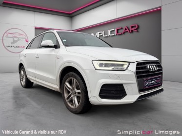 Audi q3 q3 2.0 tdi ultra 150 ch s line garantie 12 mois occasion simplicicar limoges  simplicicar simplicibike france