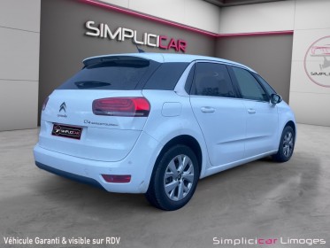 Citroen c4 spacetourer bluehdi 130 ss bvm6 feel sièges chauffants garantie 12 mois occasion simplicicar limoges  simplicicar...