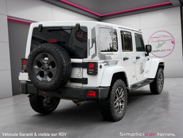 Jeep wrangler 2.8 crd 200  unlimited - caméra de recul - garantie 12 mois occasion simplicicar nimes - rb auto simplicicar...