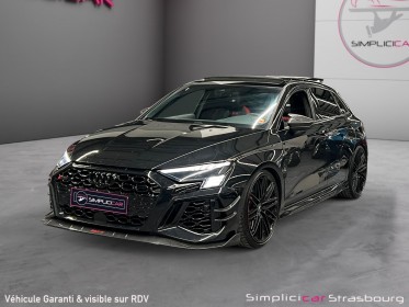 Audi rs3 sportback 2.5 tfsi 400 s tronic 7 quattro abt 1/200 malus payÉ - toit panoramique - matrix - bo - camÉra -......