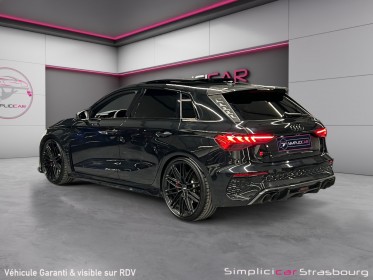 Audi rs3 sportback 2.5 tfsi 400 s tronic 7 quattro abt 1/200 malus payÉ - toit panoramique - matrix - bo - camÉra -......