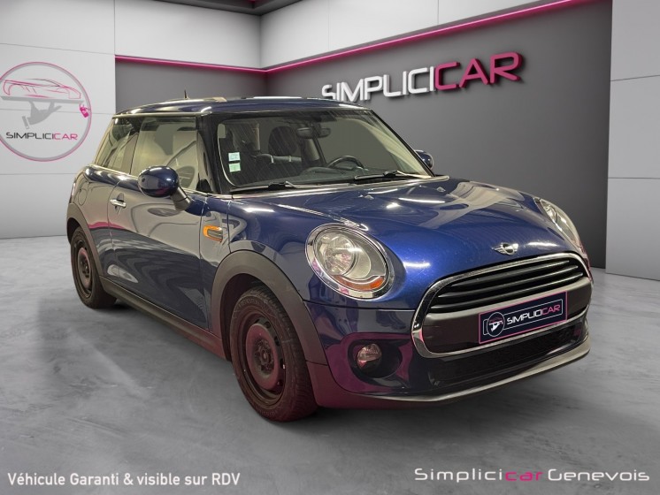Mini hatch 3 portes f56 one d 95 ch edition marylebone - gps - démarrage sans clé - radar de recul - téléphone - roues......