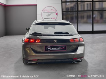 Peugeot 508 sw bluehdi 130 ch eat8 gt - gps - caméra - hayon électrique - sellerie mi cuir/mi-tissu agr - roues hiver -......