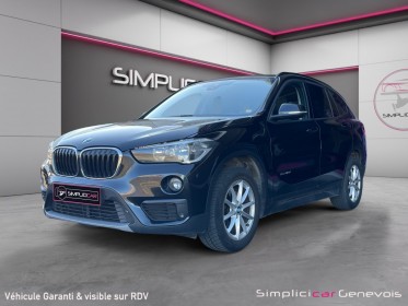 Bmw x1 f48 sdrive 18d 150 ch bva8 - cuir noir - gps - tête haute - suivi bmw - garantie 12 mois occasion simplicicar...