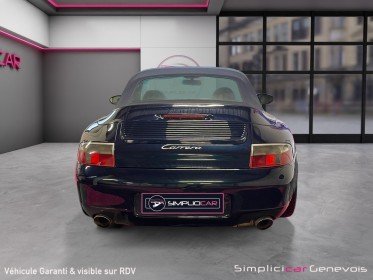 Porsche 911 carrera cabriolet 996 3.4i tiptronic - sièges chauffants/mémoire conducteur - jantes 18 look turbo - hardtop...