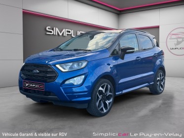 Ford ecosport 1.0 ecoboost 125ch ss bvm6 st-line occasion simplicicar velay simplicicar simplicibike france