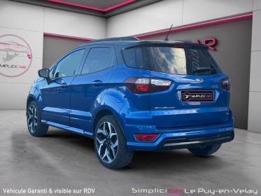 Ford ecosport 1.0 ecoboost 125ch ss bvm6 st-line occasion simplicicar velay simplicicar simplicibike france