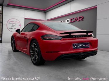 Porsche 718 cayman 2.0i 300 ch garantie 12 mois occasion simplicicar pontarlier auto  simplicicar simplicibike france