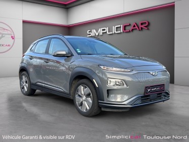 Hyundai kona electric 64 kwh  204 ch intuitive garantie 12 mois occasion simplicicar toulouse nord simplicicar simplicibike...