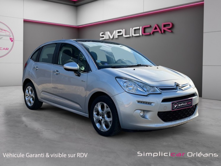Citroen c3 vti 82 exclusive toit panoramique radar de recul régulateur de vitesse distribution ok garantie 12 mois occasion...