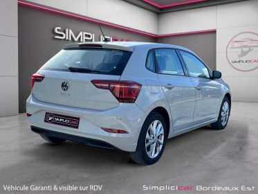 Volkswagen polo 1.0 tsi 95 ss bvm5 style entretien vw car play attelage garantie 12mois occasion simplicicar bordeaux ...