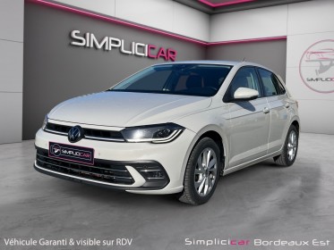 Volkswagen polo 1.0 tsi 95 ss bvm5 style entretien vw car play attelage garantie 12mois occasion simplicicar bordeaux ...