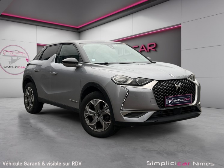 Ds ds3 crossback 155 eat8 grand chic / rivoli - caméra 360° - garantie 12 mois occasion simplicicar nimes - rb auto...