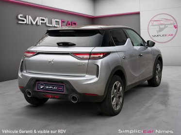 Ds ds3 crossback 155 eat8 grand chic / rivoli - caméra 360° - garantie 12 mois occasion simplicicar nimes - rb auto...